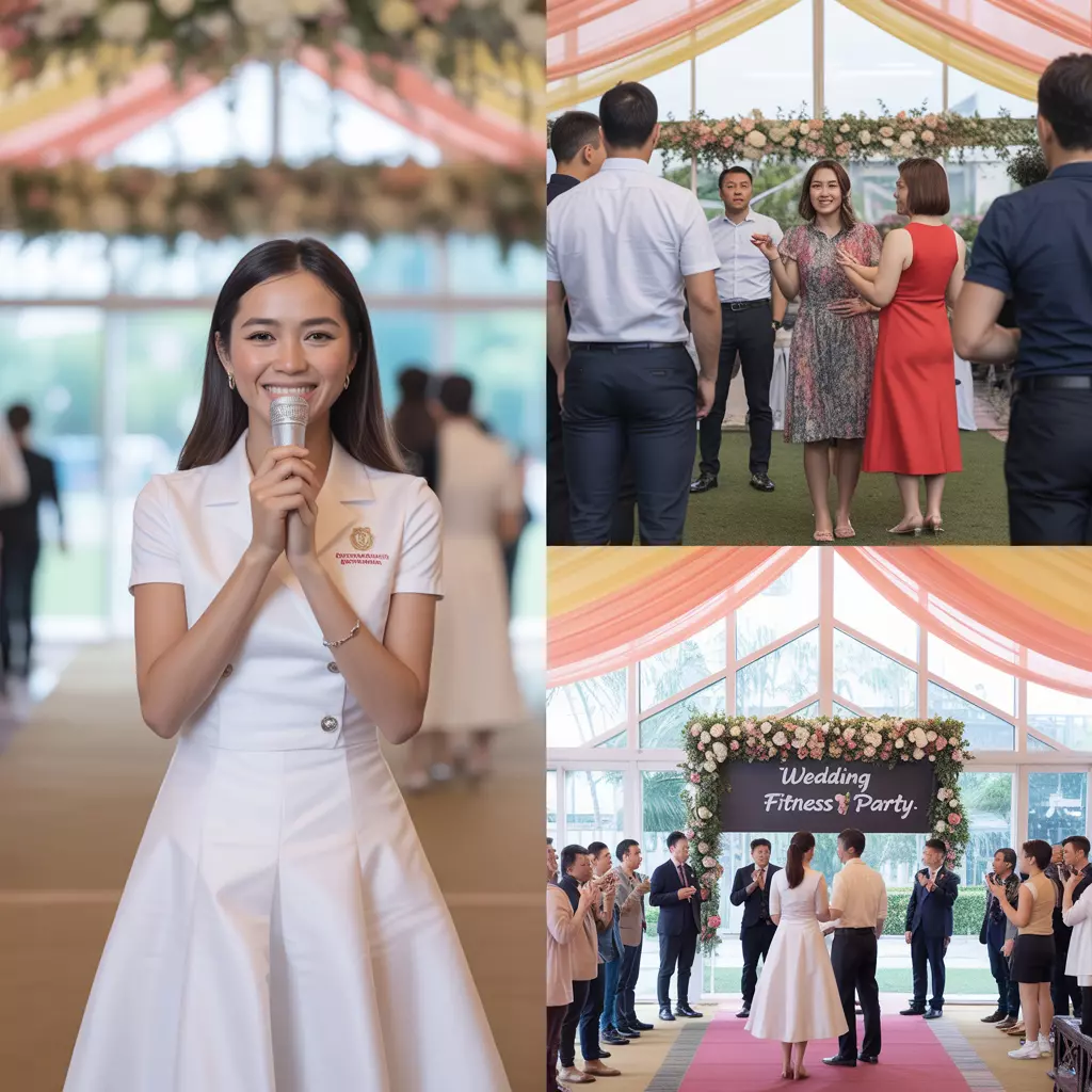 Selebgram Olahraga Ubah Pernikahan Jadi Pesta Fitness